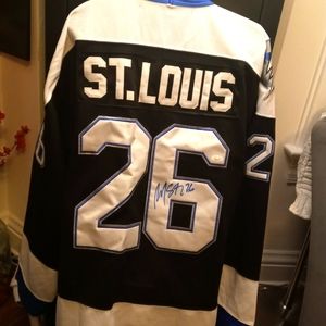 St. Louis #26 Signed Martin Jersey -Tampa Bay